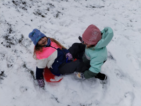 Užíváme si sněhové nadílky